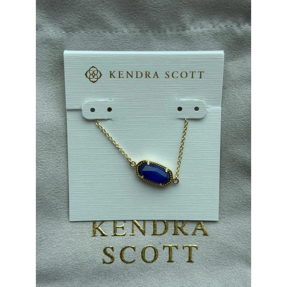 Kendra Scott Blue Pendant Necklace